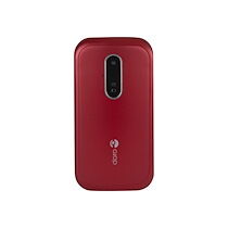 Doro 6620 - rouge - 3G - GSM - téléphone mobile
