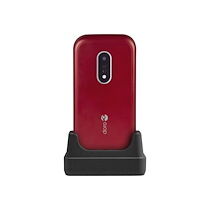 Doro 7030 - rouge - 4G - GSM - téléphone mobile