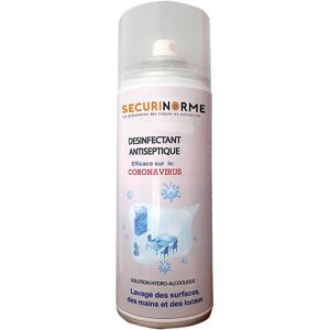 Aérosol - Désinfection Mains Et Surfaces - Efficace Contre Le Coronavirus 400 Ml - Lot de 4