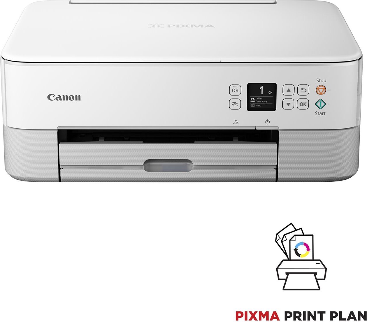 Canon Imprimante multifonction jet d'encre PIXMA TS5351i Rouge