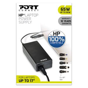 Port designs Alimentation 65W pour ordinateur portable HP Blanc