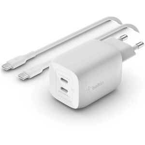 Belkin chageur secteur double port USB-C 65 W + câble USB-C vers USB-C