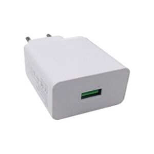 DLH CHARGEUR SECTEUR USB QUICK CHARGE 3.0 AVEC CABLE USB-C ET CABLE MICRO USB