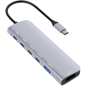 DLH DY-TU5005 station d'accueil USB Type-C Argent