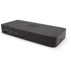 Dicota D31951 station d'accueil Avec fil USB Type-C Noir