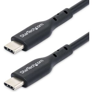 StarTech.com Chargeur USB-C de 1m, Câble USB-C, Cordon de Recharge USB 2.0 Type-C pour Ordinateur Portable, Câble de Chargement, 60W 3A Power Deliv...