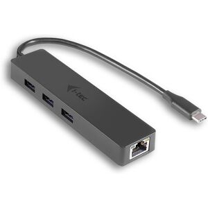 i-tec Advance USB-C Slim Passive HUB 3 Port + Gigabit Ethernet Adapter