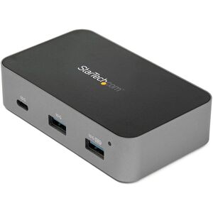 StarTech.com Hub USB-C à 4 ports - USB 3.2 Gen 2 (10Gbps) - 3 ports USB-A et 1 port USB-C - Adaptateur d'Alimentation inclu