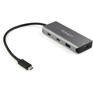 StarTech.com Hub USB-C 4 Ports - 2x USB-A et 2x USB-C - Hub SuperSpeed 10Gbps USB Type-C 3.2 Gen 2 - Alimentation Bus USB - Adaptateur USB-C vers U...