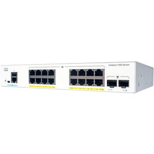 Cisco Systems Catalyst C1000-16FP-2G-L commutateur réseau Géré L2 Gigabit Ethernet (10/100/1000) Connexion Ethernet, supportant l'alimentation via ce port ...