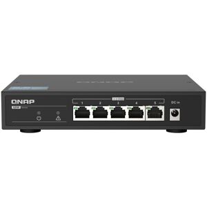 QNAP QSW-1105-5T commutateur réseau Non-géré Gigabit Ethernet (10/100/1000) Noir Noir