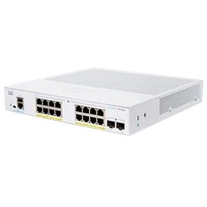 Cisco Systems CBS250-16P-2G-EU commutateur réseau Géré L2/L3 Gigabit Ethernet (10/100/1000) Argent