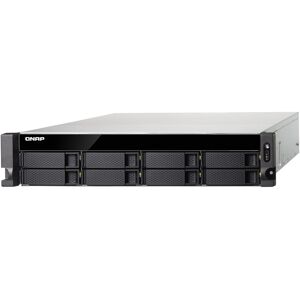 QNAP TS-877XU-RP NAS Rack (2 U) Ethernet/LAN Noir, Gris 2600