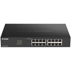 D-Link DGS-1100-16V2 commutateur réseau Géré L2 Gigabit Ethernet (10/100/1000) Noir