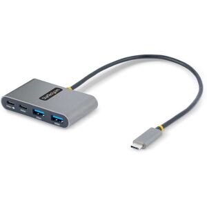 StarTech.com Hub USB-C à 4 Ports avec 100W Power Delivery Pass-Through - Hub USB 3.0 4 Ports - USB-C vers USB-A - Hub USB Type-C avec Câble de 30cm...