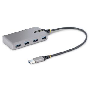 StarTech.com Hub USB 4 Ports - USB 3.0 5Gbps, Alimenté par Bus - Hub USB-A vers 4x USB-A avec entrée d'alimentation auxiliaire en option - Hub USB ...