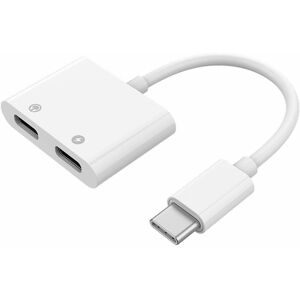 DLH DY-TU4955W hub & concentrateur USB Type-C Blanc