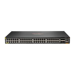 HP Aruba 6300F 48-port 1GbE Class 4 PoE & 4-port SFP56 Géré L3 Gigabit Ethernet (10/100/1000) Connexion Ethernet, supportant l'alimentation via ce por...