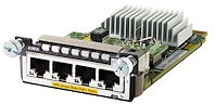 HPE Aruba 3810M/2930M Smart Rate Module - module d'extension - 1/2.5/5/10GBase-T (PoE+) x 4