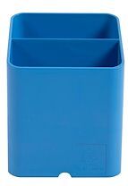 Exacompta Pot à crayons Clean'Safe, PS, bleu - Lot de 10 Exacompta Pot à crayons Clean'Safe, PS, bleu - Lot de 10