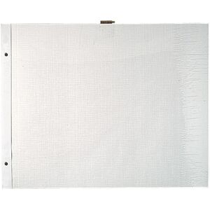 Exacompta Sachet de 10 Recharges pour album à vis pages blanches - 29x37 cm - Blanc - Lot de 3