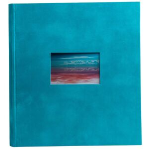 Exacompta Album photo livre 60 pages blanches Skandi - Turquoise