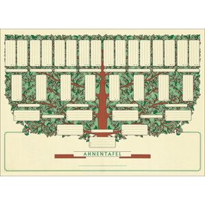 Arbre généalogique 'petit arbre', A3 paysage