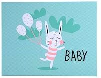 Exacompta Album photos livre 30 pages blanches - Format 28,5x22cm - BABY vert - Vert Exacompta Album photos livre 30 pages blanches - Format 28,5x22cm - BABY vert - Vert