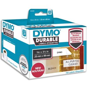 Dymo Etiquette pré-dimensionnée résistante, 25 x 89 mm