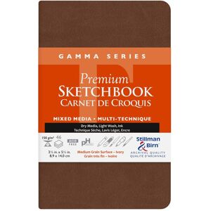 Gamma Series carnet souple 46F 8,9x14cm 150g - Ivoire - Lot de 2