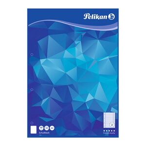 Pelikan Bloc de papier, A4, 50 feuilles, ligné - Lot de 13