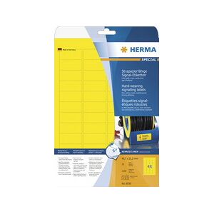 Herma Etiquette signalétique SPECIAL, 105 x 148 mm, jaune