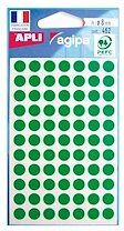 Agipa Pastilles adhésives Ø 8 mm Agipa 11183 vertes - Pochette de 462 Agipa Pastilles adhésives Ø 8 mm Agipa 11183 vertes - Pochette de 462