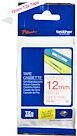 Brother Ruban pour PTOUCH laminé Rouge/Blanc 12mmx8m TZE232 Brother Ruban pour PTOUCH laminé Rouge/Blanc 12mmx8m TZE232