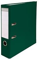 Exacompta Classeur à levier polypropylène dos de 80mm. - Vert - Lot de 20