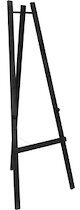 Securit Chevalet EASEL, ajustable, noir Securit Chevalet EASEL, ajustable, noir