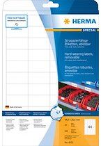 Herma Etiquette film SPECIAL, 99,1 x 67 mm, enlevable Herma Etiquette film SPECIAL, 99,1 x 67 mm, enlevable
