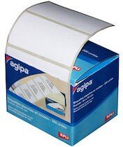 Agipa Etiquettes d'expédition, 75 x 34 mm, en rouleau, blanc - Lot de 3 Agipa Etiquettes d'expédition, 75 x 34 mm, en rouleau, blanc - Lot de 3
