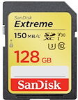 SanDisk Extreme - carte mémoire flash - 128 Go - SDXC UHS-I SanDisk Extreme - carte mémoire flash - 128 Go - SDXC UHS-I