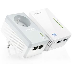 TP-Link TL-WPA4225 KIT Adaptateur réseau CPL 500 Mbit/s Ethernet/LAN Wifi Blanc 2 pièce(s) Vert vif