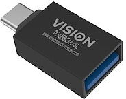 Vision Professional Adaptateur de type C USB - USB-C pour USB type A Vision Professional Adaptateur de type C USB - USB-C pour USB type A