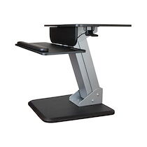 StarTech.com Height Adjustable Standing Desk Converter - Sit Stand Desk with One-finger Adjustment - Ergonomic Desk - kit de montage