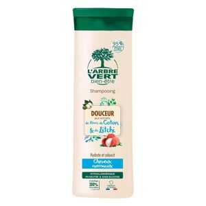 Arbre vert Shampooing l'Arbre Vert douceur Litchi et Fleur de coton 250 ml