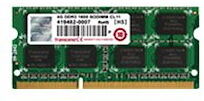 Transcend JetRAM - DDR3 - module - 4 Go - SO DIMM 204 broches - 1600 MHz / PC3-12800 - mémoire sans tampon