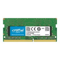 Crucial - DDR4 - module - 4 Go - SO DIMM 260 broches - 2400 MHz / PC4-19200 - mémoire sans tampon