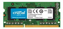 Crucial - DDR3 - module - 4 Go - SO DIMM 204 broches - 1333 MHz / PC3-10600 - mémoire sans tampon Crucial - DDR3 - module - 4 Go - SO DIMM 204 broches - 1333 MHz / PC3-10600 - mémoire sans tampon
