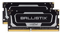 Ballistix - DDR4 - kit - 32 Go: 2 x 16 Go - SO DIMM 260 broches - 2666 MHz / PC4-21300 - mémoire sans tampon