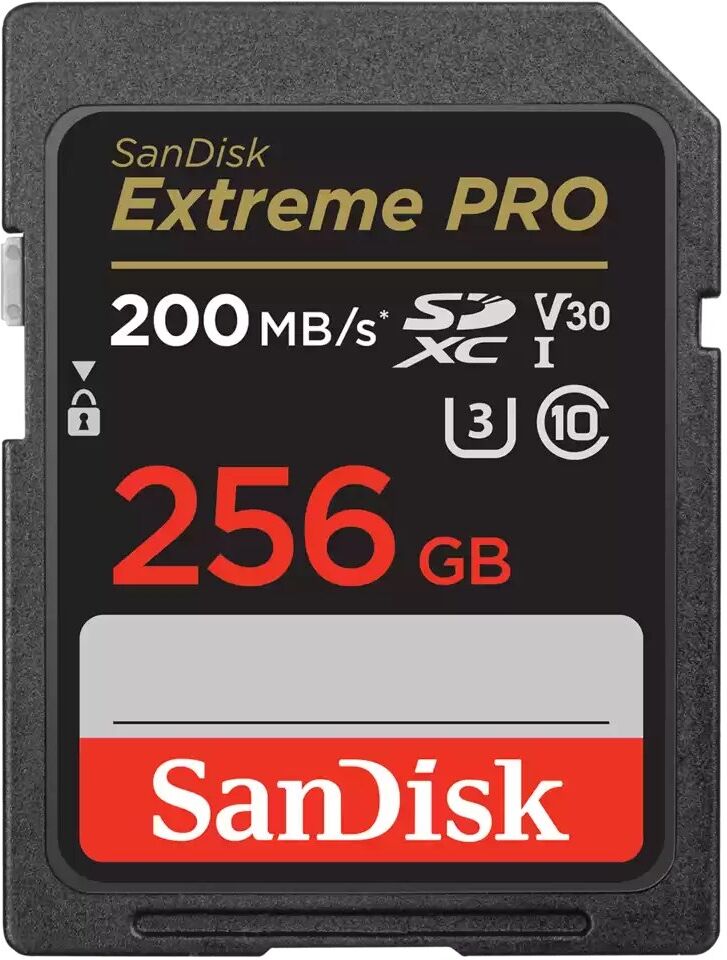 SanDisk Extreme PRO 256 Go SDXC UHS-I Classe 10