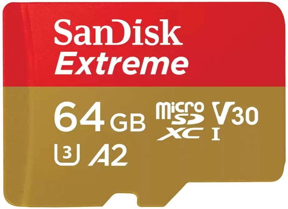 SanDisk Extreme 64 Go MicroSDXC UHS-I Classe 10