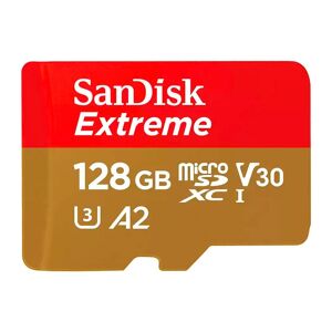 Carte mémoire micro SDXC 128 Go Sandisk Extreme avec adaptateur